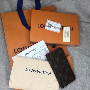 Louis Vuitton iPhone 10 case